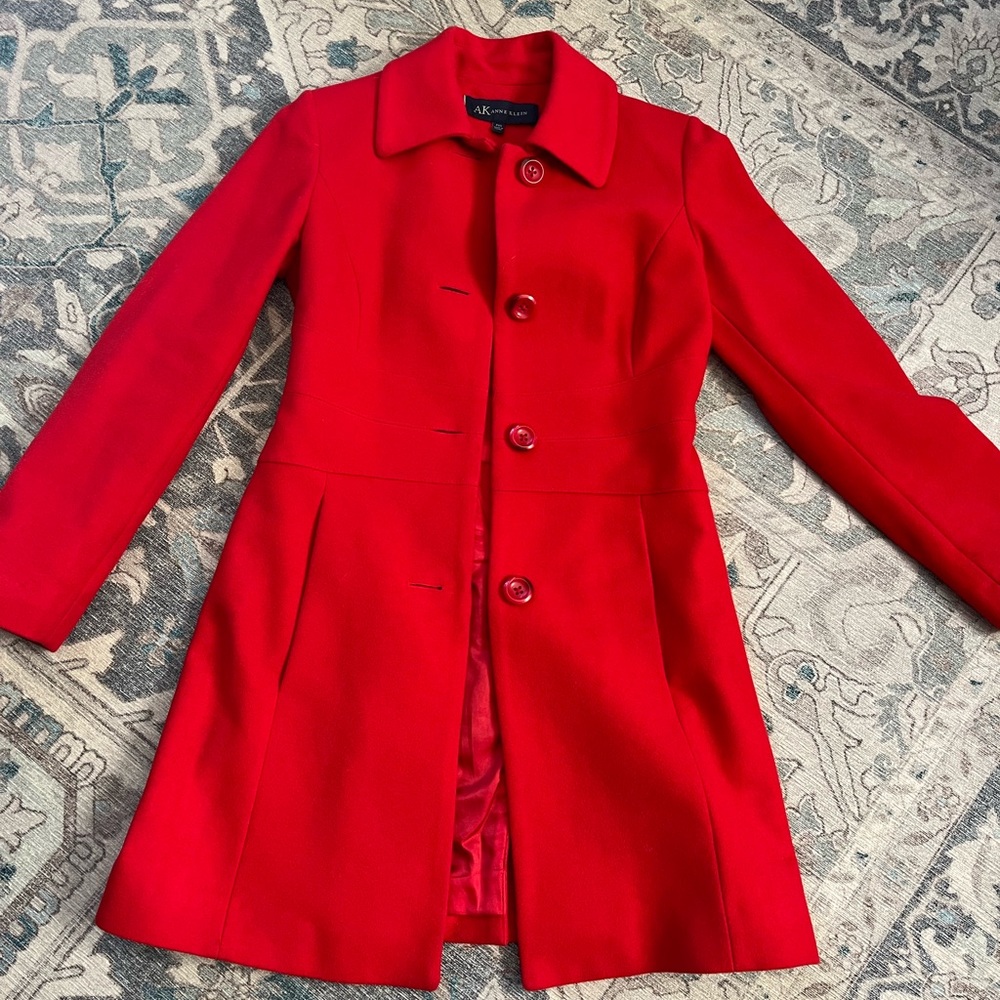 PXS Anne Klein wool blend coat